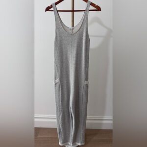 Only Hearts Heather Gray Jumpsuit medium
